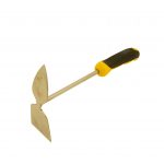 Azadilla de mano de acero inoxidable con mango de fibra