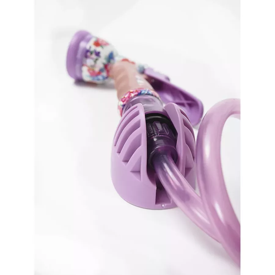 manguera espiral de flores