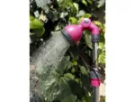 Ducha trípode con cabezal abatible fucsia - GIRAFFE FUCSIA - Imagen 3