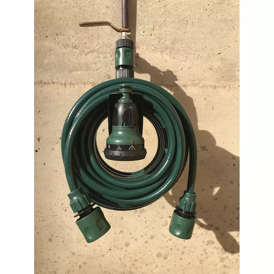 colgador de manguera de grifo