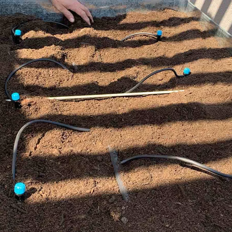 kit de riego por goteo