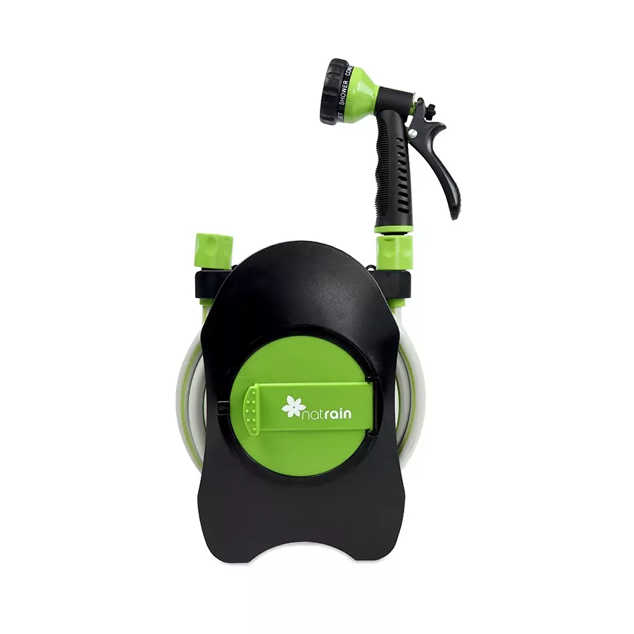 manguera 10 metros enrollada