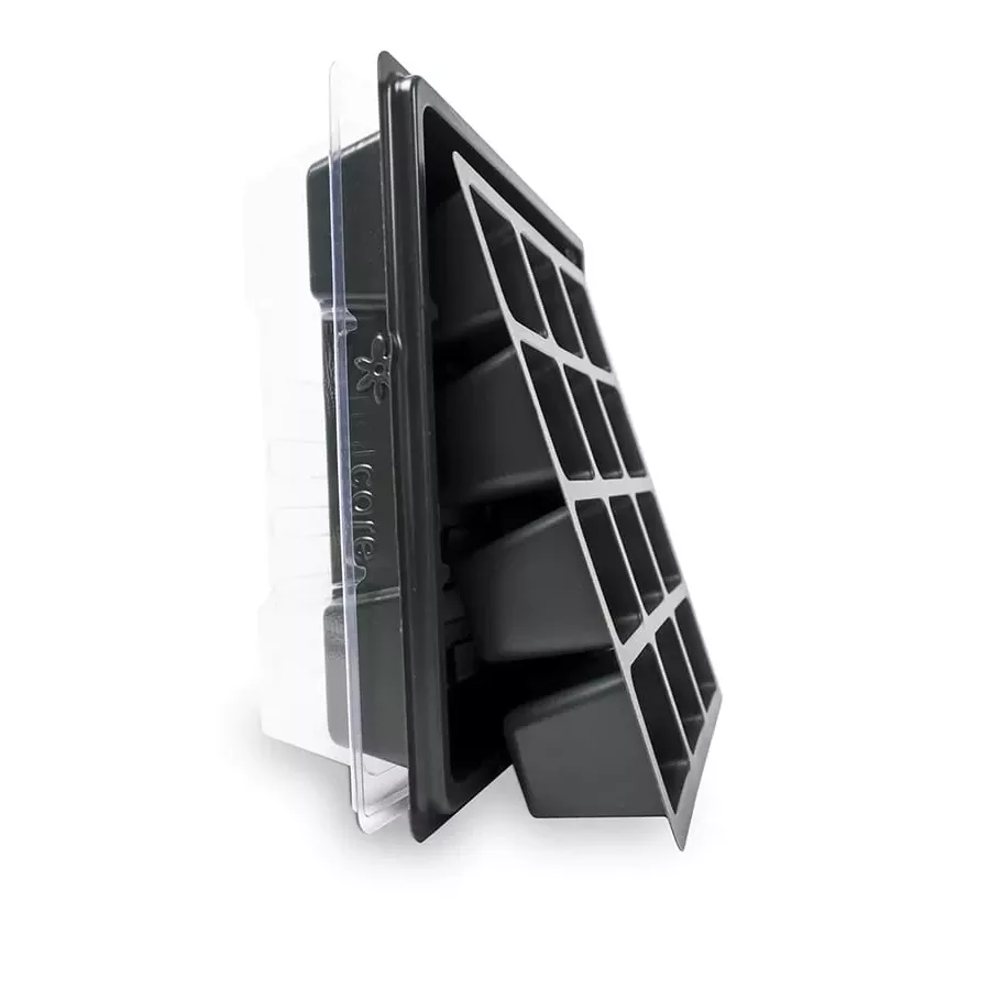 Semillero de 12 celdas con cubierta transparente - SPOROHOUSE 12