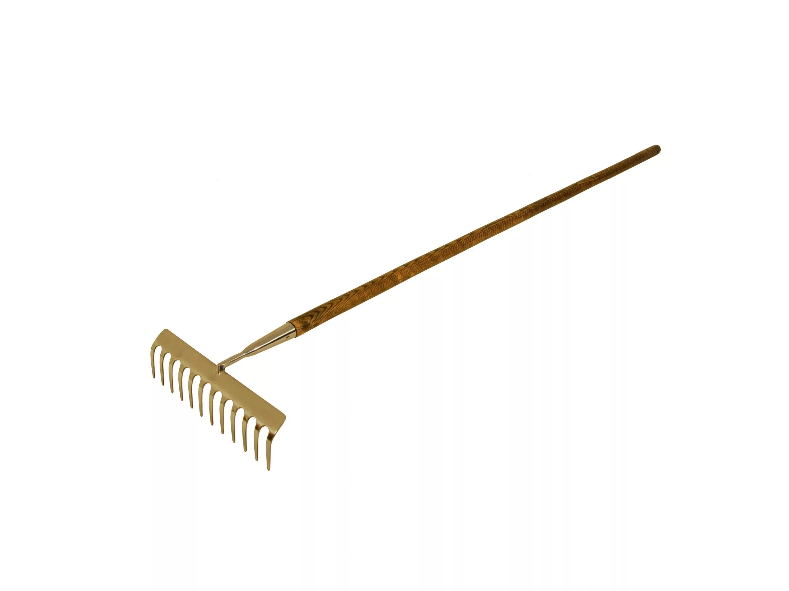 rastrillo 12 puas_DSC0001 Rastrillo de 12 dientes de madera y acero inoxidable - Imagen 1