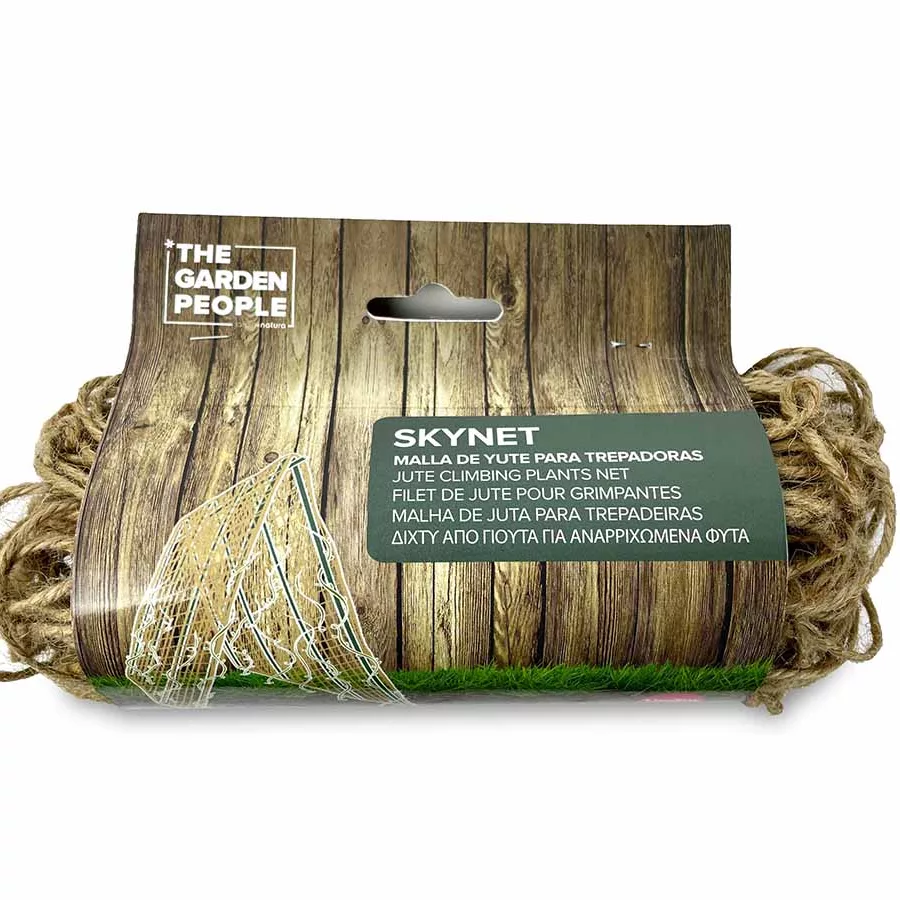 malla de yute para trepadoras