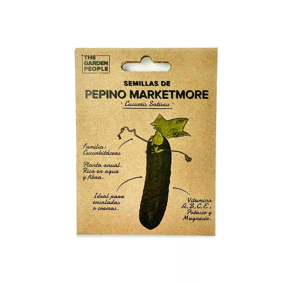 sobre de semillas de pepino