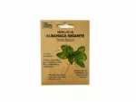 sobres de semillas de albahaca