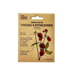 sobre de semillas fresas 4 estaciones