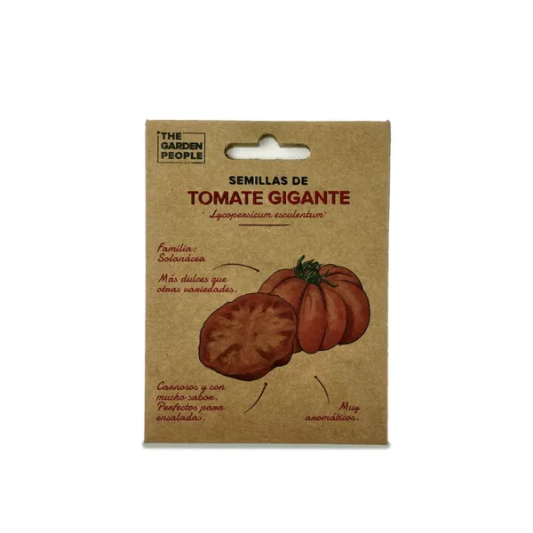 Sobre de semillas de tomate gigante (1 ud) – TOMATE GIGANTE